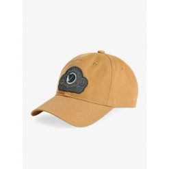 Czapka z daszkiem Fjallraven Classic Badge Cap. Brązowe czapki męskie Fjällräven, bez wzorów, sportowe. Za 177.99 zł.