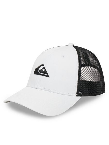 Quiksilver Czapka z daszkiem QS-M3-003-SS25 Biały. Białe czapki męskie Quiksilver, bez wzorów, z bawełny. Za 79.99 zł.