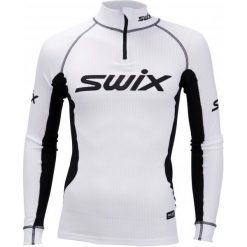 Swix Koszulka Funkcyjna Męska Racex Biały Xl. Białe bielizna termoaktywna męska Swix, z długim rękawem. Za 209.00 zł.