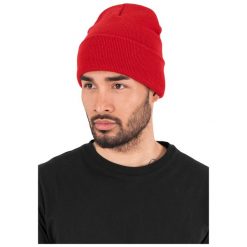 Czapka Flexfit heavyweight long. Czerwone czapki męskie FLEXFIT, na zimę, bez wzorów. W wyprzedaży za 35.00 zł.