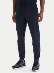 Aeronautica Militare Spodnie dresowe 261PF0872UF00459 Granatowy Regular Fit. Niebieskie spodnie dresowe męskie Aeronautica Militare, bez wzorów, z bawełny. Za 399.99 zł.