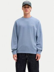 Jack & Jones Bluza Earchive 12287995 Niebieski Regular Fit. Niebieskie bluzy nierozpinane męskie Jack & Jones, m, bez wzorów, z bawełny, bez ramiączek, bez kaptura. Za 129.99 zł.