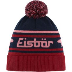 Czapka Eisbar Chani OS Pompon MÜ. Czerwone czapki męskie Eisbar, bez wzorów, sportowe. Za 279.90 zł.