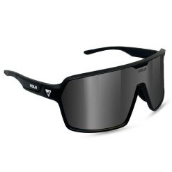 Okulary przeciwsłoneczne Vola Athleos. Czarne okulary przeciwsłoneczne męskie VOLA, bez wzorów, sportowe. W wyprzedaży za 429.00 zł.