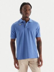 Kappa Polo Logo Sharas Mss 302B3D0 Niebieski Regular Fit. Niebieskie koszulki polo męskie Kappa, m, bez wzorów, z bawełny, bez kołnierzyka, bez ramiączek. Za 79.99 zł.