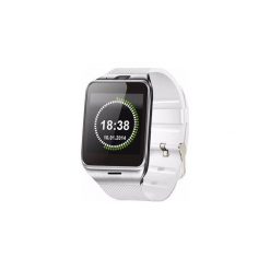 Smartwatch Zegarek A-PLUS GV18 PL NFC Srebrna koperta biały pasek. Krokomierze GO MEDIA. Za 89.90 zł.