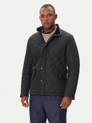Barbour Kurtka przejściowa Powell MQU0281BK11 Czarny Slim Fit. Czarne kurtki męskie Barbour, m, bez wzorów, z syntetyku, bez ramiączek, bez kaptura. Za 1,019.00 zł.