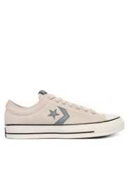 Converse Trampki Star Player 76 Suede A17855C Beżowy. Brązowe trampki męskie Converse, bez wzorów, ze skóry, retro, bez zapięcia. Za 379.99 zł.