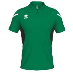 Polo Errea Clark Polo Mc Ad Dorośli. Czarne koszulki polo męskie ERREA, s, bez wzorów, sportowe, bez kołnierzyka, bez ramiączek. W wyprzedaży za 181.50 zł.