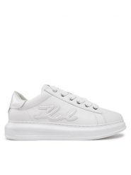 KARL LAGERFELD Sneakersy Kapri KL52511K Biały. Białe buty sportowe na co dzień męskie KARL LAGERFELD, m, bez wzorów, ze skóry, bez ramiączek, bez kaptura. Za 609.99 zł.
