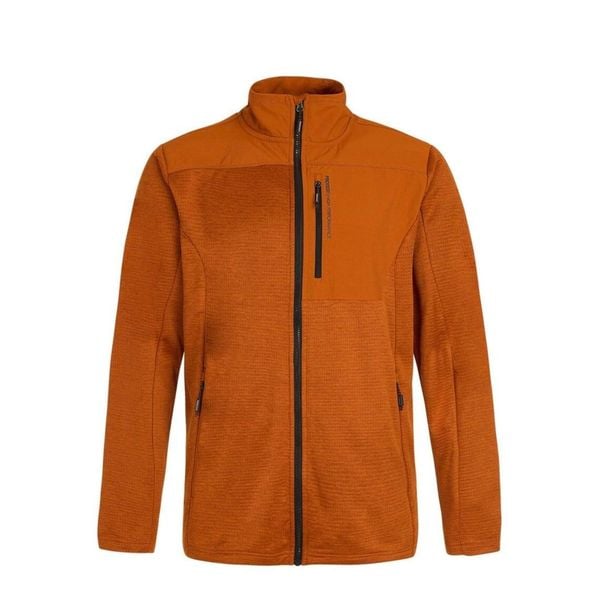 Bluza męska Protest PRTHAMMEREN full zip top. Brązowe bluzy nierozpinane męskie Protest, m, bez wzorów, sportowe, bez ramiączek, bez kaptura. W wyprzedaży za 147.99 zł.