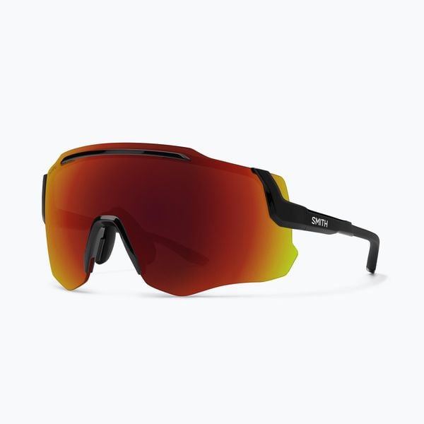 Okulary przeciwsłoneczne Smith Momentum. Czarne okulary przeciwsłoneczne męskie Smith, bez wzorów, sportowe. Za 472.00 zł.