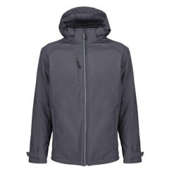 Kurtka Softshellowa Męska 4 W 1. Szare kurtki softshell męskie Regatta, m, bez wzorów, z softshellu, bez kaptura, trekkingowe. Za 379.99 zł.