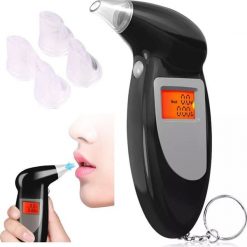 Alkomat Verk Alkomat z wymiennymi ustnikami 5 końcówek lcd. Alkomaty Verk. Za 29.72 zł.