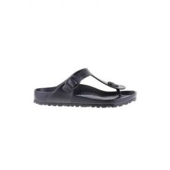 Japonki męskie Birkenstock Gizeh Eva. Czarne klapki i japonki męskie Birkenstock, bez wzorów, z materiału. Za 432.00 zł.