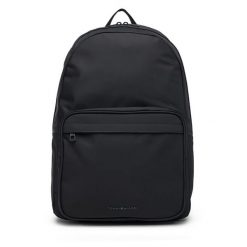 Plecak Tommy Hilfiger. Czarne plecaki męskie Tommy Hilfiger, bez wzorów. Za 259.99 zł.