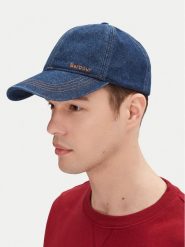 Barbour Czapka z daszkiem Grindle Cap MHA0887BL11 Niebieski. Niebieskie czapki męskie Barbour, bez wzorów, z bawełny. Za 119.99 zł.
