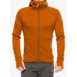 Bluza polarowa z kapturem męska Houdini Power Houdi. Brązowe bluzy z kapturem męskie Houdini, m, bez wzorów, z polaru, z kapturem. Za 738.99 zł.
