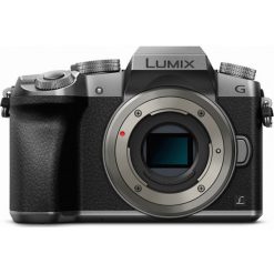 Panasonic LUMIX DMC-G7 Korpus Srebrny, pudełko od zestawu. Bezlusterkowce marki PANASONIC. Za 1,719.00 zł.
