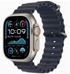 Smartwatch Apple Watch Ultra 2 GPS + Cellular 49mm Titanium Case Ocean Band Granatowy (MX4D3EL/A). Niebieskie zegarki smartwatch Apple. Za 3,605.63 zł.