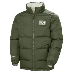 Kurtka odwracalna Helly Hansen Urban. Brązowe kurtki męskie Helly Hansen, m, bez wzorów, z puchu, bez ramiączek, bez kaptura. W wyprzedaży za 750.50 zł.