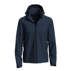 Męska Kurtka Lux Soft Shell. Czarne kurtki męskie Stedman, m, bez wzorów, sportowe, bez ramiączek, bez kaptura. Za 271.99 zł.