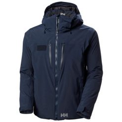 Kurtka narciarska Helly Hansen Acer Ins. Niebieskie kurtki narciarskie i snowboardowe męskie Helly Hansen, na zimę, m, bez wzorów, bez kaptura, narciarskie. Za 2,299.00 zł.