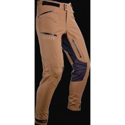 Spodnie rowerowe LEATT Pant MTB HydraDri 5.0. Brązowe szorty sportowe męskie LEATT, bez wzorów, sportowe. Za 1,099.00 zł.