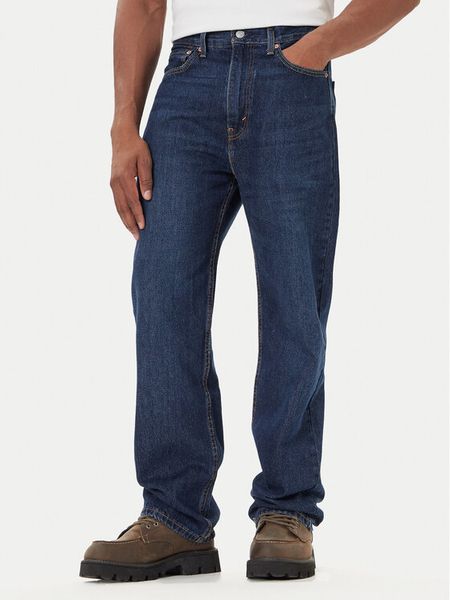 Levi's® Jeansy 565™ A7221-0011 Granatowy Loose Fit. Niebieskie jeansy męskie bez wzorów, z bawełny. Za 319.99 zł.