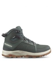 Salomon Trekkingi Outchill Thinsulate™ Waterproof L47328100 Zielony. Zielone buty trekkingowe męskie Salomon, bez wzorów, ze skóry, bez zapięcia, trekkingowe, thinsulate. Za 519.99 zł.