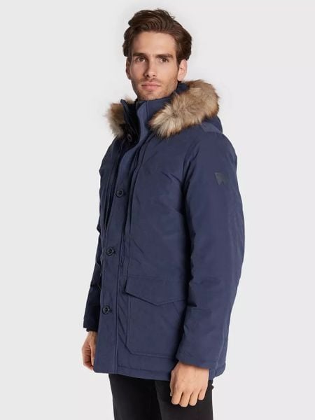WRANGLER PARKA JACKET MĘSKA KURTKA ZIMOWA NAVY W4E6X7114 112320173. Niebieskie parki męskie Wrangler, na zimę, m, bez wzorów, z jeansu, bez kaptura. W wyprzedaży za 279.99 zł.