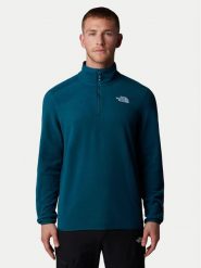 The North Face Polar Glacier NF0A855W Granatowy Regular Fit. Niebieskie bluzy z polaru męskie The North Face, m, bez wzorów, z polaru, bez ramiączek, bez kaptura. Za 179.99 zł.