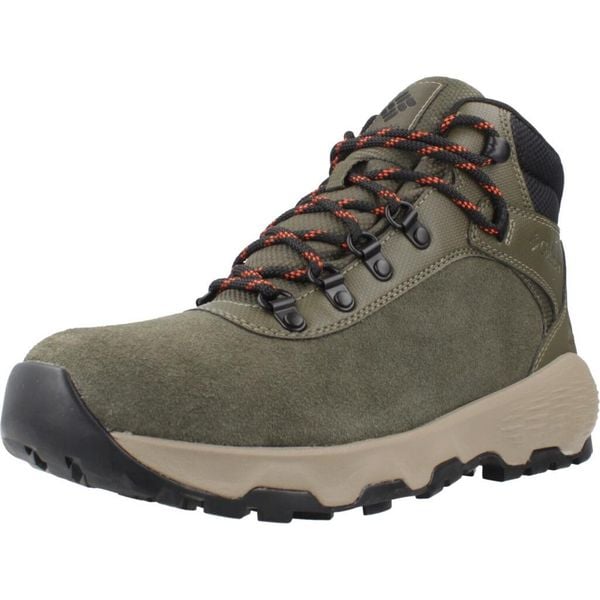 Buty COLUMBIA NEWTON WANDER Zielony. Zielone buty trekkingowe męskie Columbia, bez wzorów, ze skóry, bez zapięcia, trekkingowe. Za 429.99 zł.