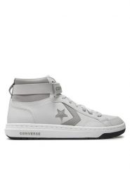 Converse Sneakersy Pro Blaze V2 Synthetic Leather A07515C Szary. Szare buty sportowe na co dzień męskie Converse, m, bez wzorów, ze skóry, bez ramiączek, bez kaptura. Za 219.99 zł.