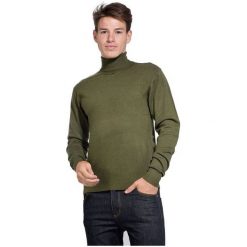 William De Faye Sweter Męski L Zielony. Zielone swetry męskie William De Faye, z kaszmiru, z golfem. Za 259.00 zł.