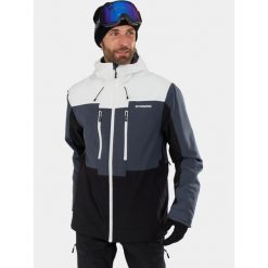 Kurtka Narciarska Męska Fundango Nelson. Białe kurtki narciarskie i snowboardowe męskie Fundango, na zimę, m, bez wzorów, bez kaptura, narciarskie. Za 799.90 zł.