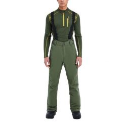 Spodnie narciarskie Protest Miikka. Zielone spodnie narciarskie i snowboardowe męskie Protest, bez wzorów, narciarskie. Za 723.50 zł.