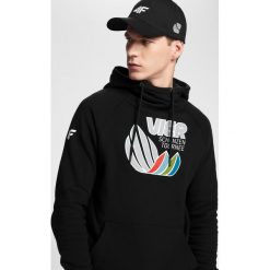 Bluza męska 4Hills BLM101 - głęboka czerń. Bluzy z kapturem męskie marki 4f. Za 159.99 zł.