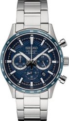 Zegarek Seiko Zegarek męski Seiko SSB445P1 srebrny. Szare zegarki męskie Seiko, srebrne. Za 2,708.08 zł.