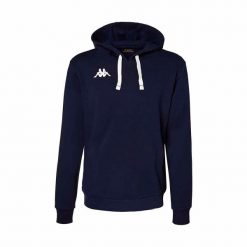 Bluza z kapturem Kappa Bali. Niebieskie bluzy z kapturem męskie Kappa, xl, bez wzorów, z kapturem. Za 255.50 zł.