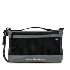 Saszetka Quiksilver. Szare saszetki męskie Quiksilver, bez wzorów, młodzieżowe, małe. Za 89.99 zł.