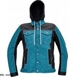 NEURUM CLASSIC kurtka z kapturem - męskia kurtka robocza, odpinany kaptur, 4 kieszenie, elastyczna tkanina Trifibetex połączona z - morski 46. Zielone kurtki męskie CERVA, m, bez wzorów, z tkaniny, bez ramiączek, z kapturem. Za 326.20 zł.