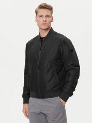 JOOP! Kurtka bomber 17 JO-330Adams 30047976 Czarny Regular Fit. Czarne kurtki męskie JOOP!, m, bez wzorów, z syntetyku, bez ramiączek, bez kaptura. Za 1,129.00 zł.