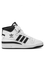 Adidas Sneakersy Forum Mid IG3756 Biały. Białe buty sportowe na co dzień męskie ADIDAS, m, bez wzorów, ze skóry, bez ramiączek, bez kaptura. Za 419.99 zł.