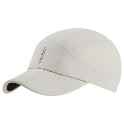 Czapka z daszkiem Odlo Performance Pro Cap. Brązowe czapki męskie Odlo, bez wzorów, sportowe. Za 114.99 zł.
