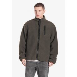 Kurtka turystyczna męska Prosto Sherpa dwustronna. Zielone kurtki męskie Prosto., m, bez wzorów, bez ramiączek, bez kaptura. Za 474.99 zł.