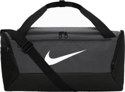 Nike Torba sportowa Brasilia 9.5 S szara (DM3976-026). Szare torby sportowe męskie Nike, bez wzorów. Za 139.45 zł.
