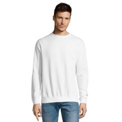 Bluza Unisex Dla Dorosłych New Supreme. Białe bluzy nierozpinane męskie SOL'S, m, bez wzorów, bez ramiączek, bez kaptura. Za 76.99 zł.