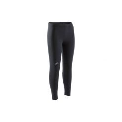 LEGGINSY RUN WARM. Czarne legginsy męskie KALENJI. Za 39.99 zł.