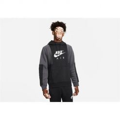 Bluza sportowa męska Nike Air Nsw Brushed-back. Brązowe bluzy nierozpinane męskie Nike, m, bez wzorów, sportowe, bez ramiączek, z kapturem. Za 329.00 zł.